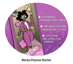 Comic: Media Planner Barbie