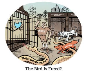 Comic: The Bird Is Freed?